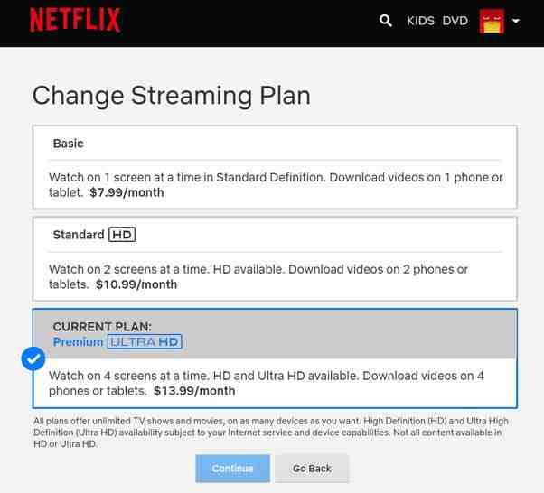 Comment changer le nombre d'écran sur Netflix ?