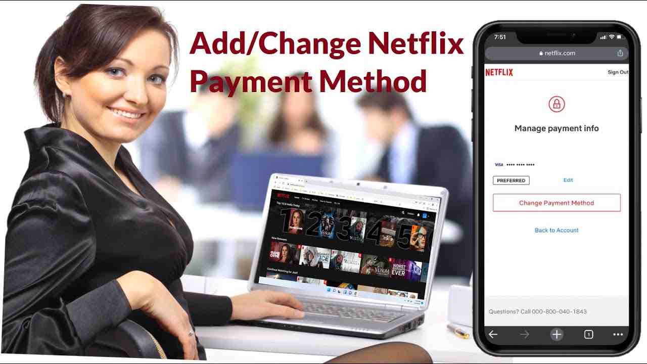 Comment mettre à jour le mode de paiement Netflix ?