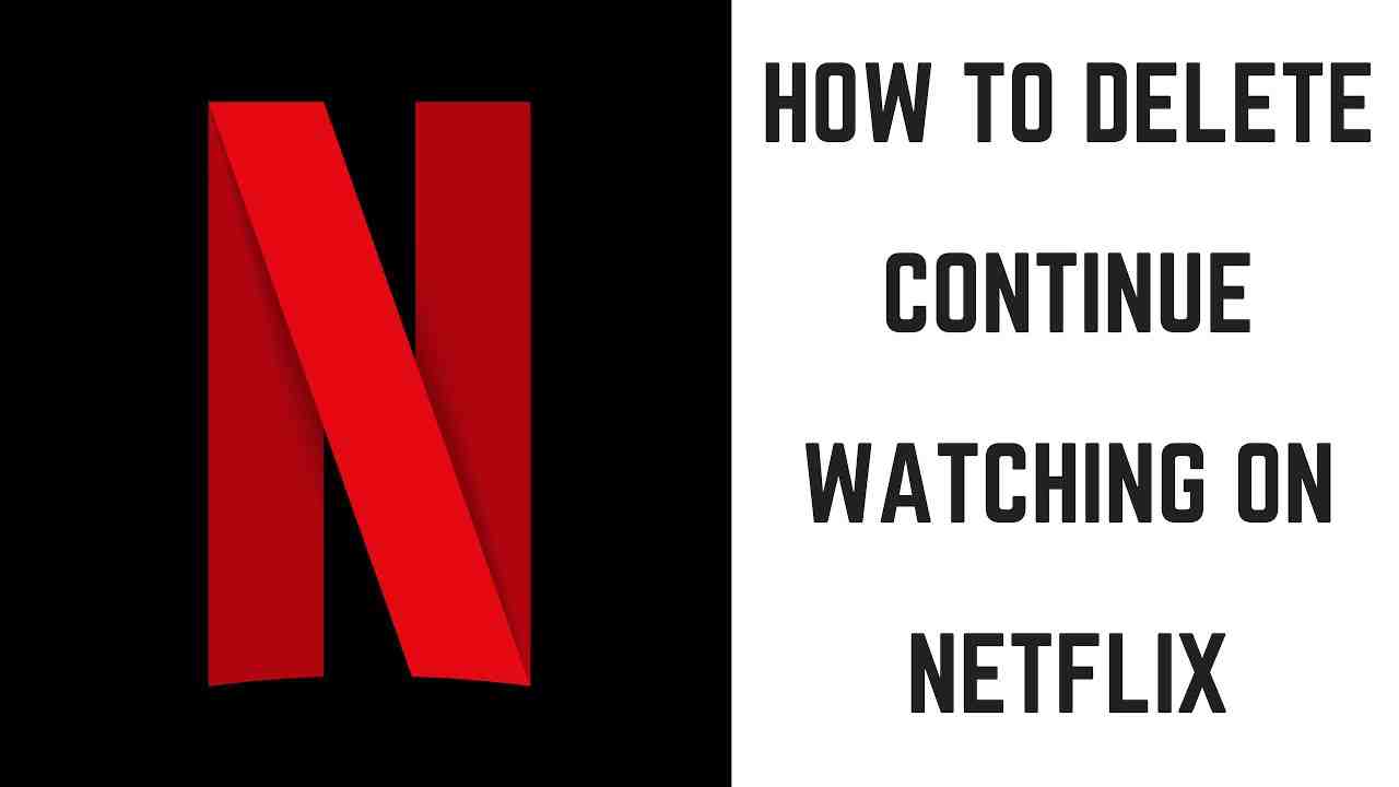 Comment supprimer les série en cours sur Netflix ?
